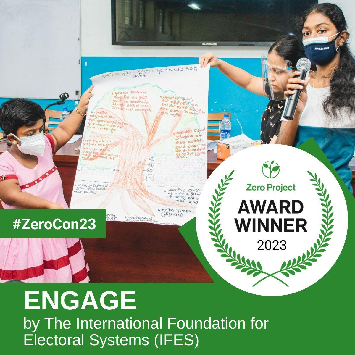 IFES and Partners Recognized for Innovative Disability